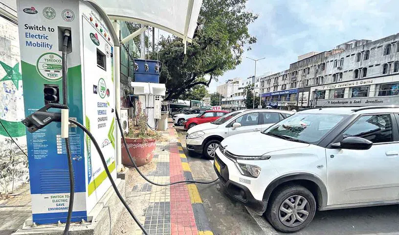 GHMC to Install 50 More EV Charging Stations in Hyderabad