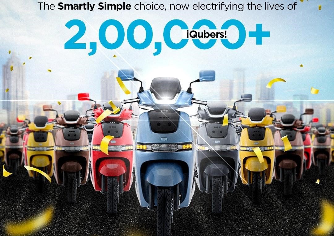 TVS Expands iQube Lineup with New Scooter That Goes the Distance