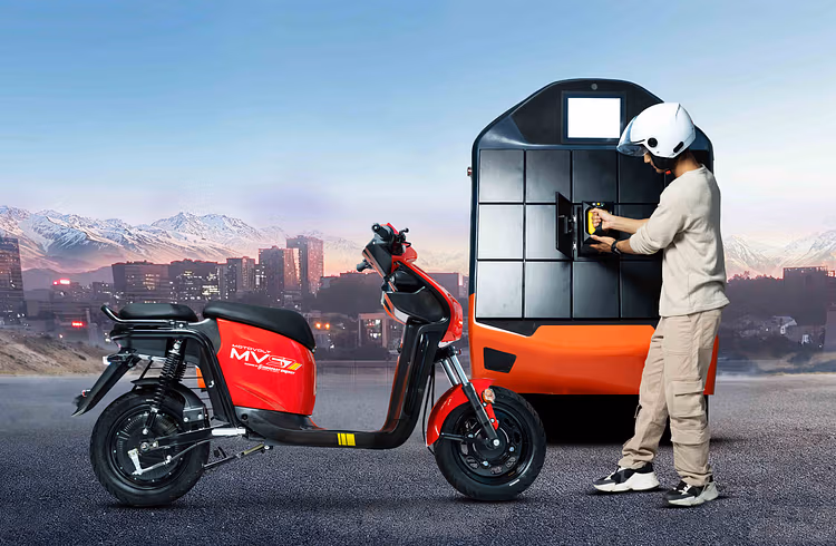 Indofast & Motovolt Launch Battery-Swappable MVS7 Electric Scooter