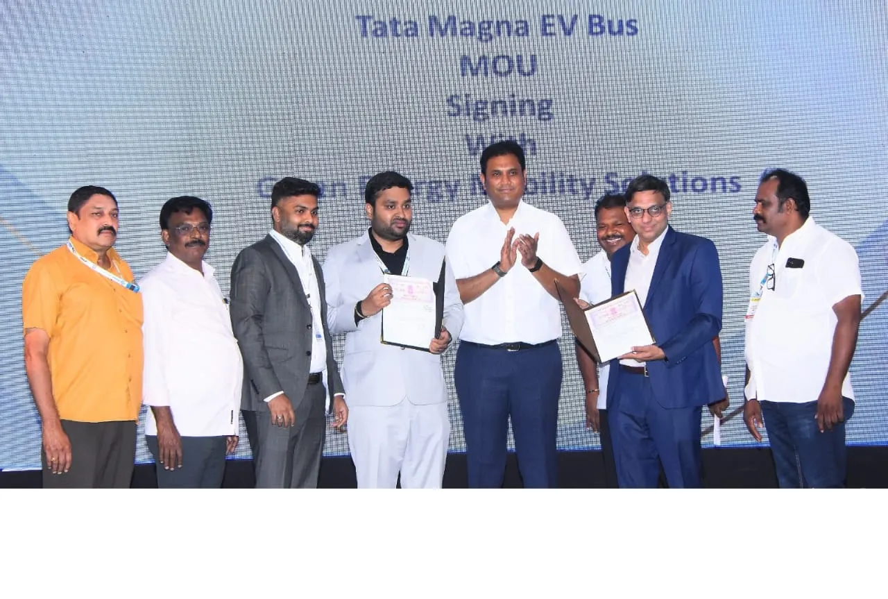 Tata Motors Powers South India’s EV Travel with 100 New Electric Intercity Buses 1 Tata Motors Powers South India’s EV Travel with 100 New Electric Intercity Buses TATA Mou