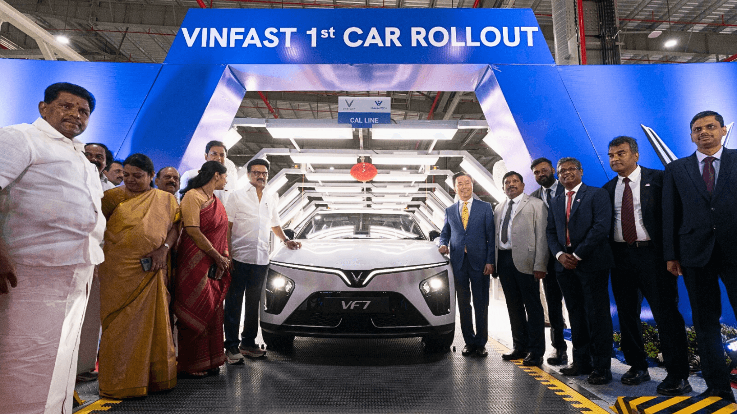 VinFast Kicks Off India Journey with ₹4,000 Cr Tamil Nadu EV Plant, Targets 2 Lakh Vehicle Sales by 2025 VinFast First Indian EV Plant in Tamil Nadu 1