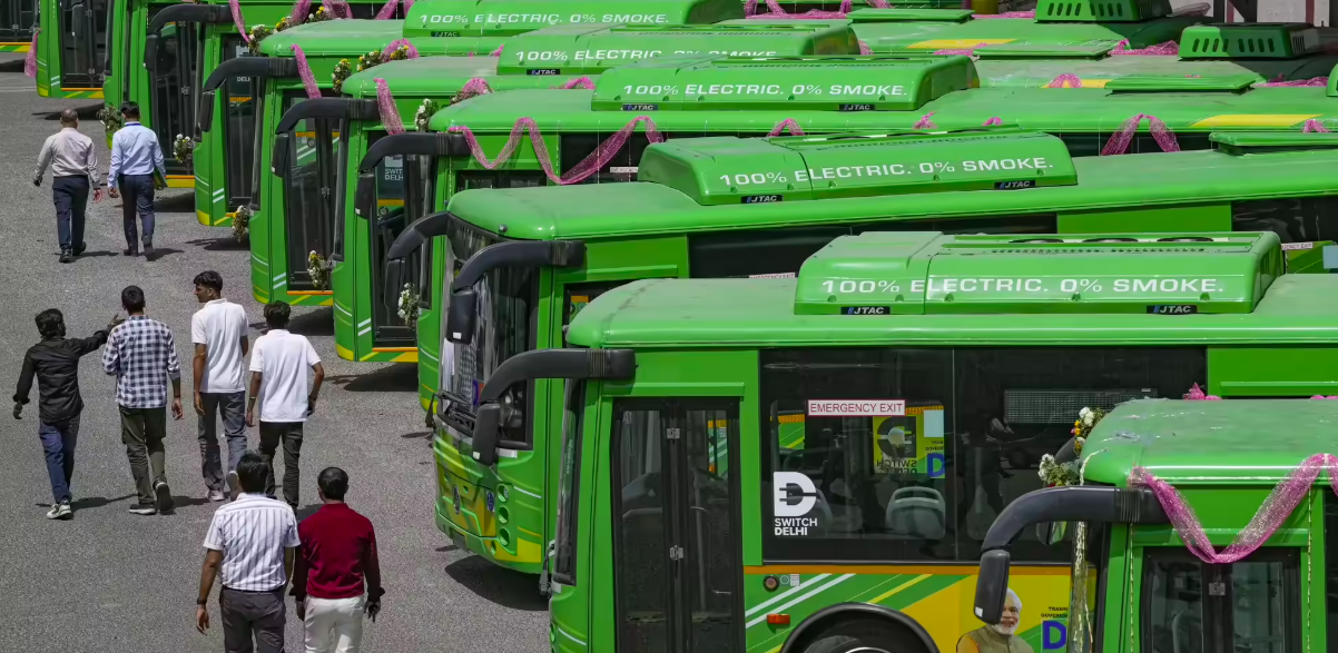 Blog 2 Delhi takes another big step in its clean transport journey as DTC begins electrifying three more bus depots